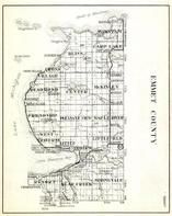 Emmet County, Bliss, Carp Lake, Wawatam, Cross Village, Readmond, Center, McKinley, Friendship, Michigan State Atlas 1930c